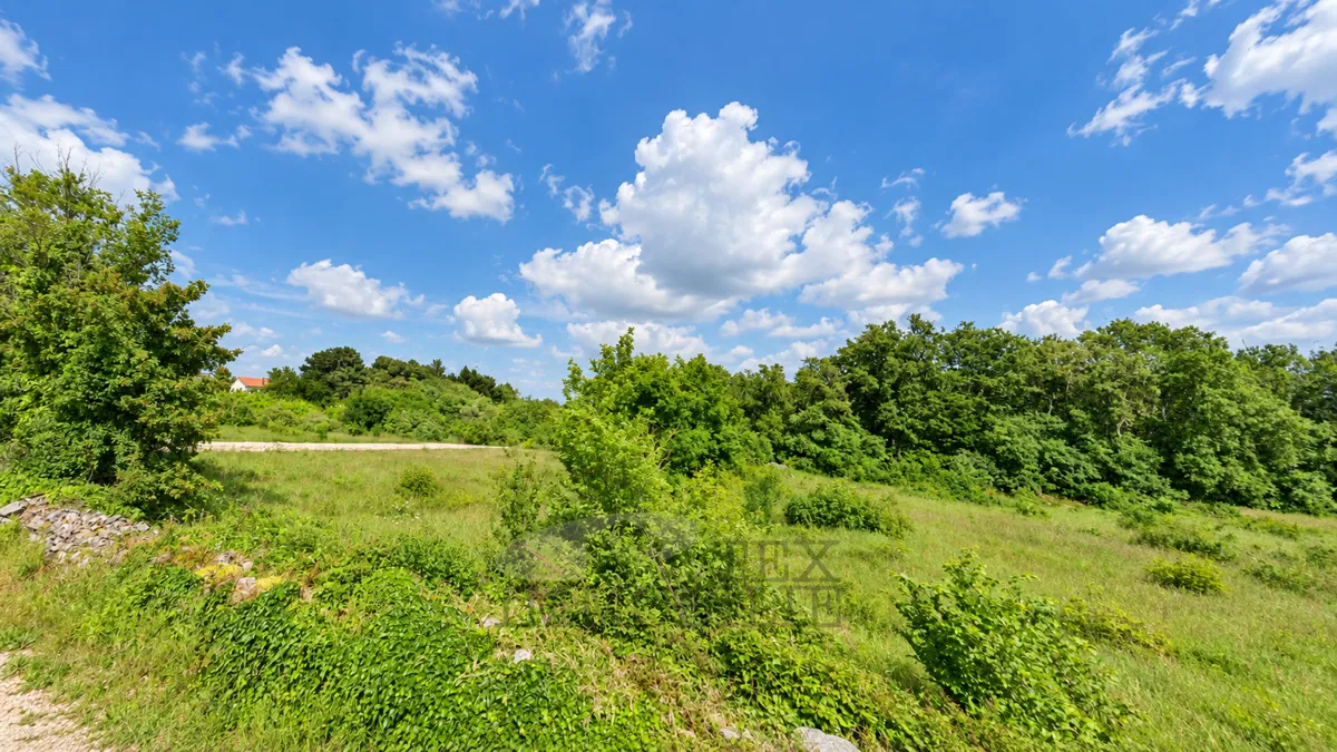 Sveti Lovreč – građevinsko zemljište 929 m² s planiranom gradnjom dvojnog objekta