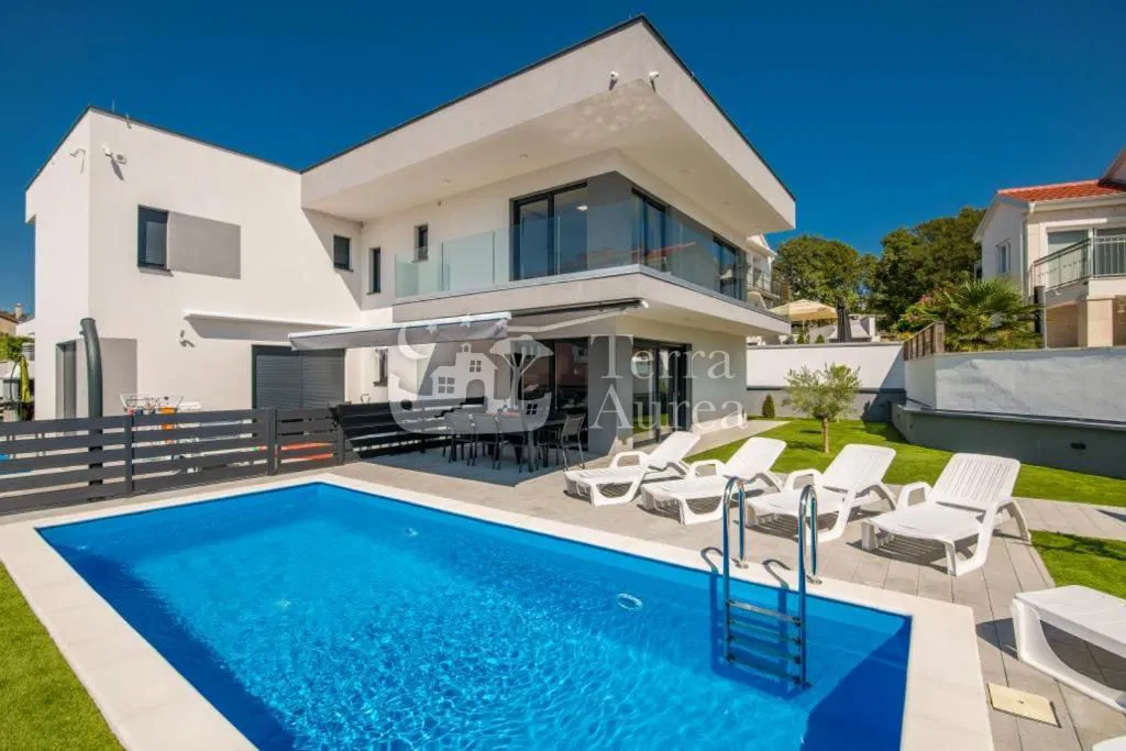 Haus Malinska, Malinska-Dubašnica, 162m2