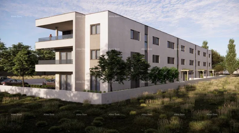 ŠTINJAN – NUOVA COSTRUZIONE VICINO AL MARE E ALLA CITTÀ. Appartamento A Edificio B – 2