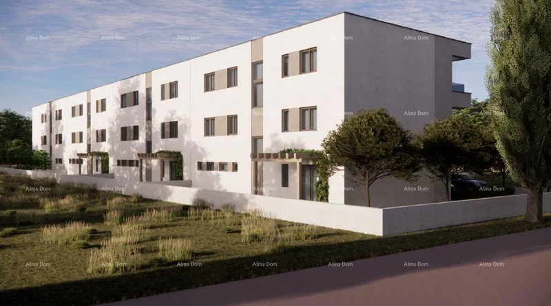 ŠTINJAN – NUOVA COSTRUZIONE VICINO AL MARE E ALLA CITTÀ. Appartamento A Edificio B – 3