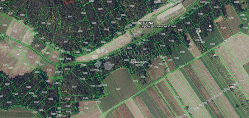Ház Kotlina, Kneževi Vinogradi, 16.285m2 – 3