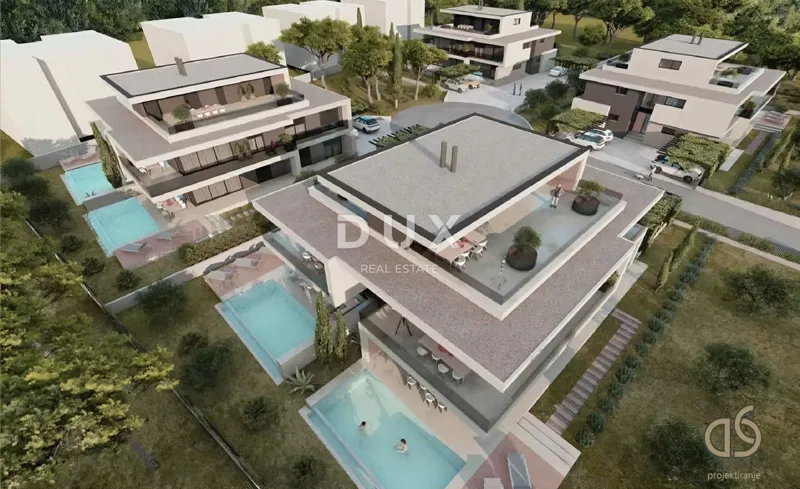 Istrie, Rovinj, 4pokojový byt, 175,78 m2, fitness centrum, střešní terasa