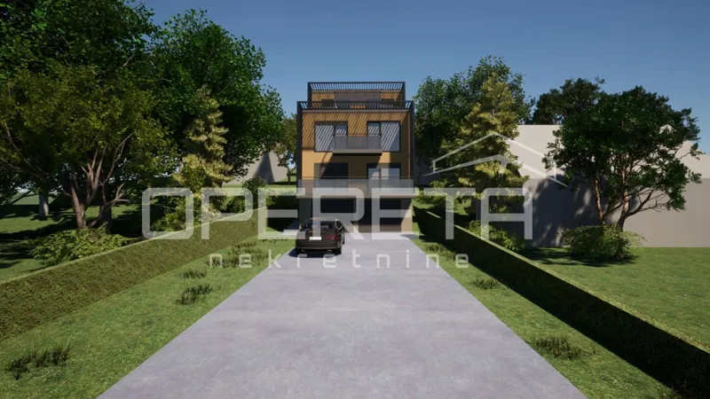 VENDITA, APPARTAMENTO, GIZNIK, SAMOBOR, 5-LOCALI, 166,63 m2 NKP, BALCONE, TERRAZZA, GARAGE, VPM.