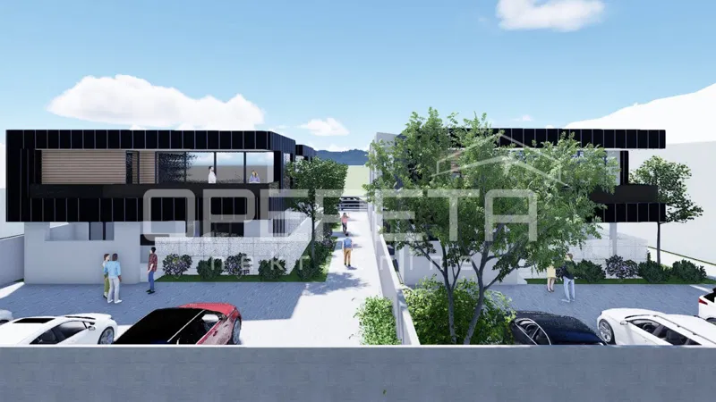 Neubau in der Nähe des Stadtzentrums