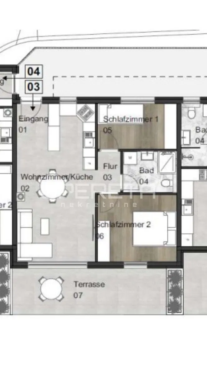 ISTRA, TAR - VABRIGA - Stan u prizemlju s bazenom – 2