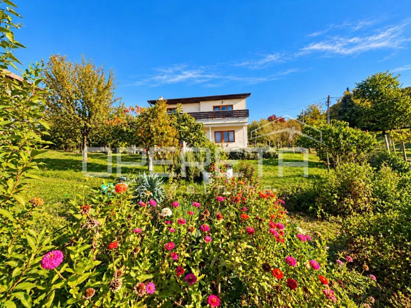 Hiša z velikimi terasami, vrtom in pogledom - Prigorje Brdovečko – 3