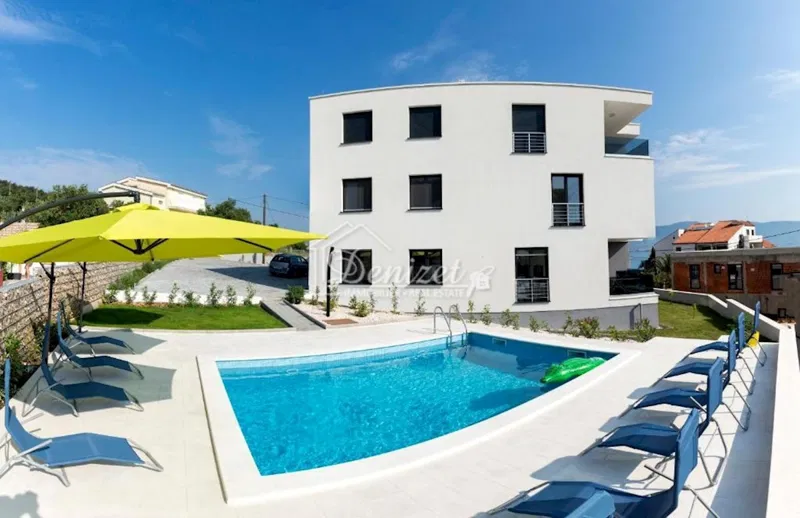 Slatine, Insel Čiovo, Attraktive Ferienwohnung in Meeresnähe mit wunderschönem, freiem Meerblick – 2