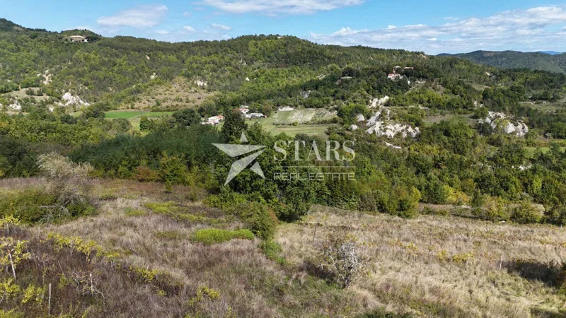 Istrien, Pićan – Baugrundstück, 534 m², Bauantrag bereits eingereicht – 3