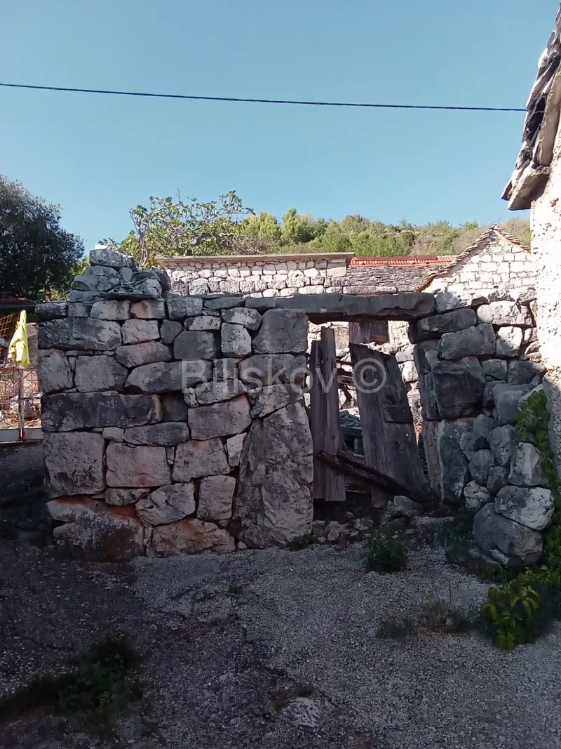 Zum Verkauf, 1.800 m² großer Olivenhain mit einem renovierungsbedürftigen Haus, Mitlo-Vinovac – 3