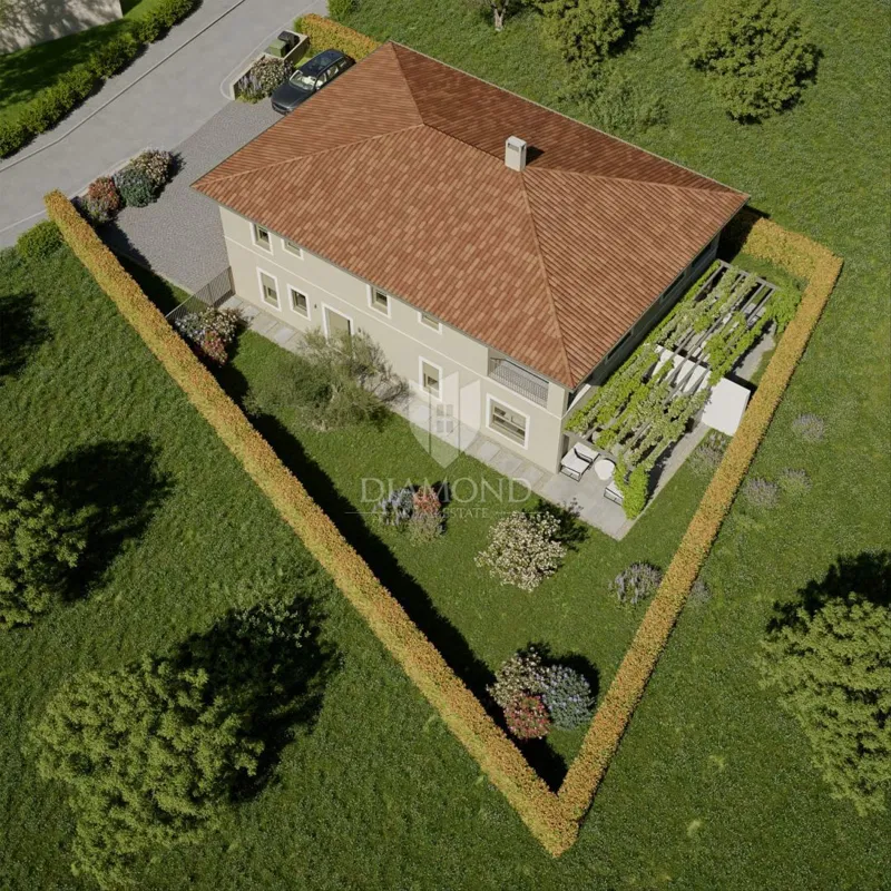 Novigrad, moderno stanovanje z velikim vrtom! – 2