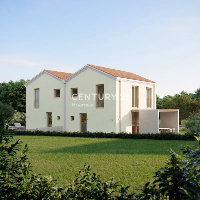 NOVIGRAD, OKOLICA, DUPLEX KUĆA SAMO 300 METARA OD PLAŽE I MORA. – 2