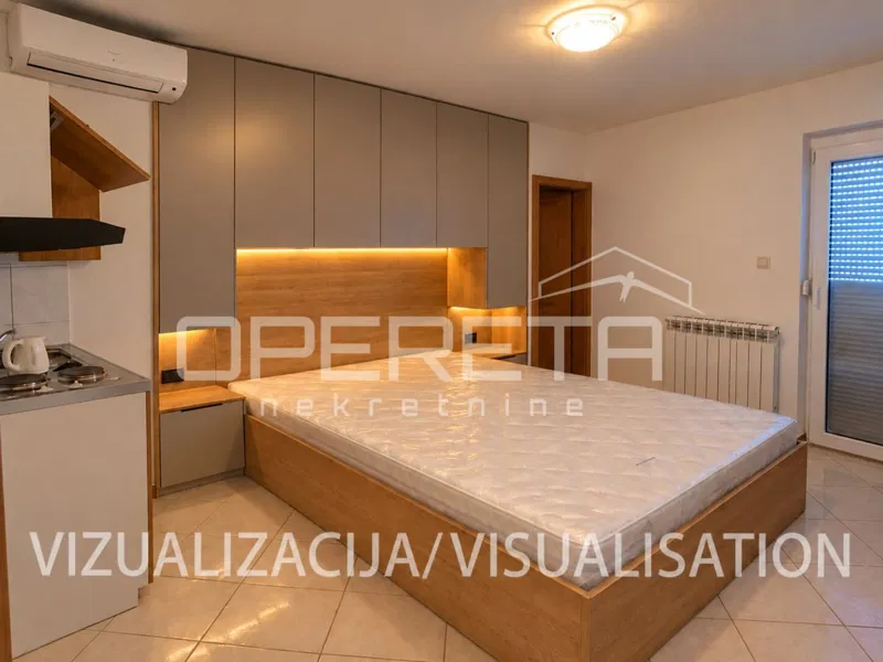 Prvi red do mora – Studio apartman 17 m2, Sukošan – Mala Makarska – 2
