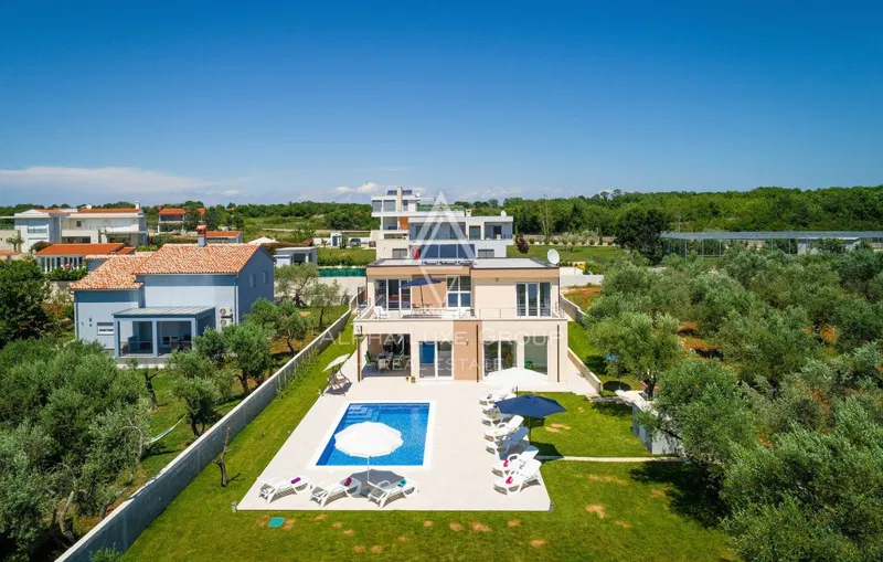 Istra, Vodnjan, luksuzna moderna vila s bazenom na prodaju – 3