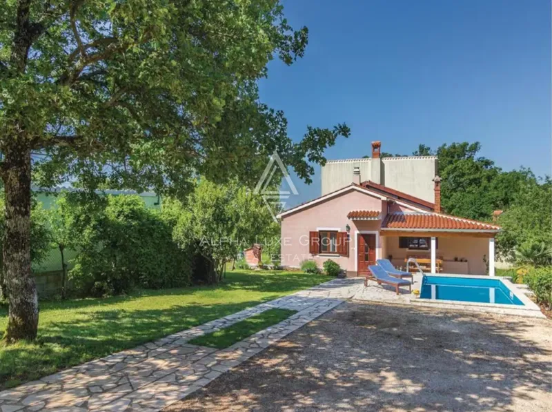 Istra, Žminj, pritlična hiša z bazenom naprodaj – 3