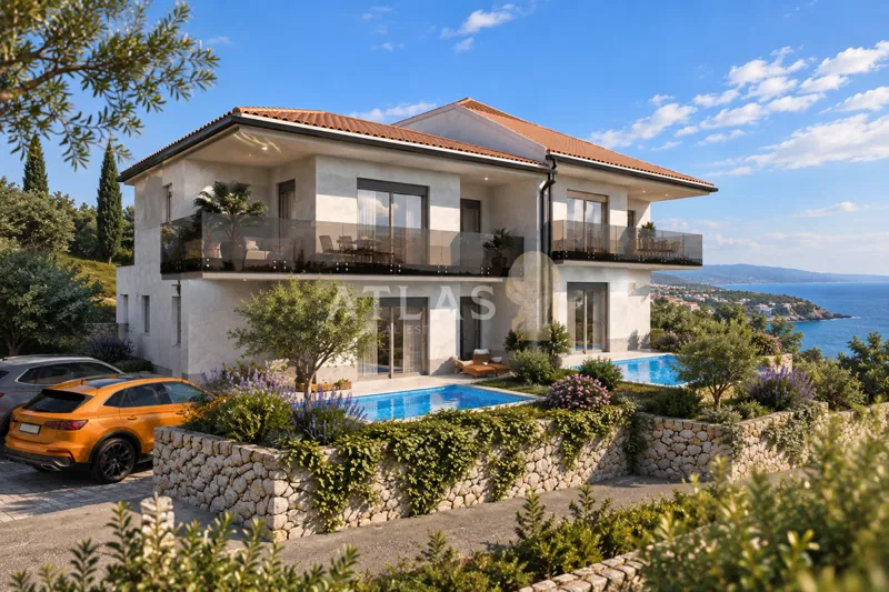 Flat Vrbnik, 89,26m2 – 2