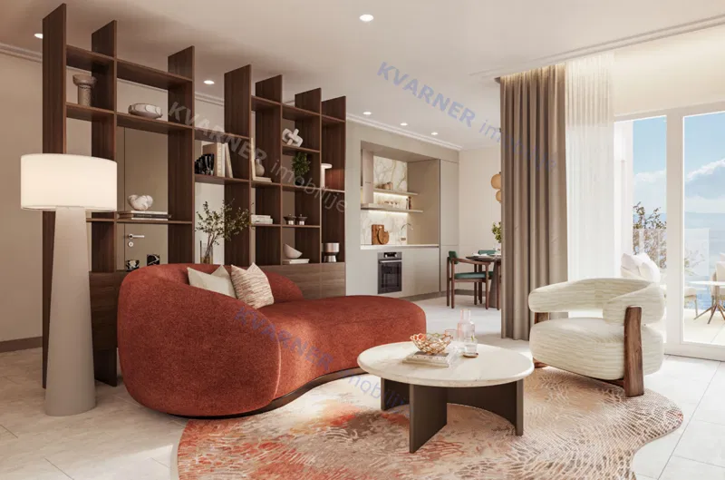 Appartamento Novi Vinodolski, 80,79m2 – 3