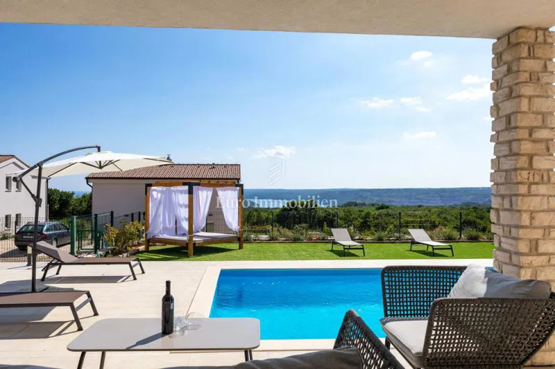 Istria – Modern Villa with Pool and Sea View – 3