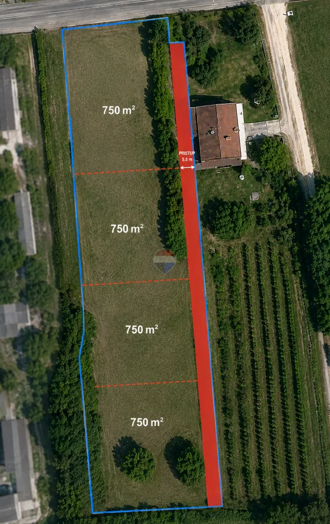 Pozemok Žminj – 3
