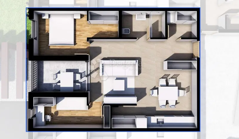 NOWY BUDYNEK PAZIN - 2BR + BA - S2 (I PIĘTRO) – 2