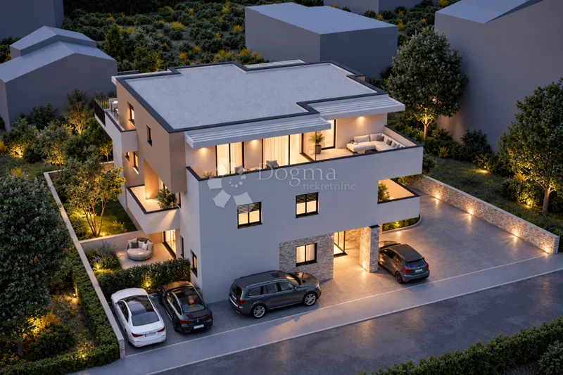 Murter, novogradnja, jednosoban stan s terasom na odličnoj lokaciji, 240 m od mora – 2