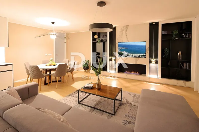 Abbazia, Ičići centro, appartamento con due camere da letto, terrazzo, giardino, 128m2 – 2