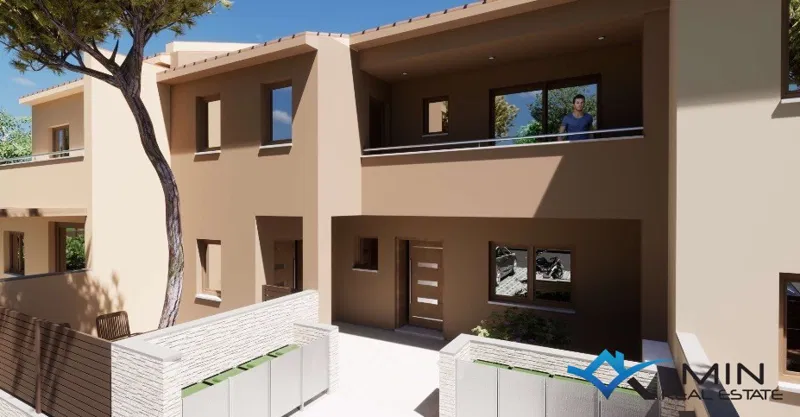 Moderne Wohnung mit Garten im Bau – Buje