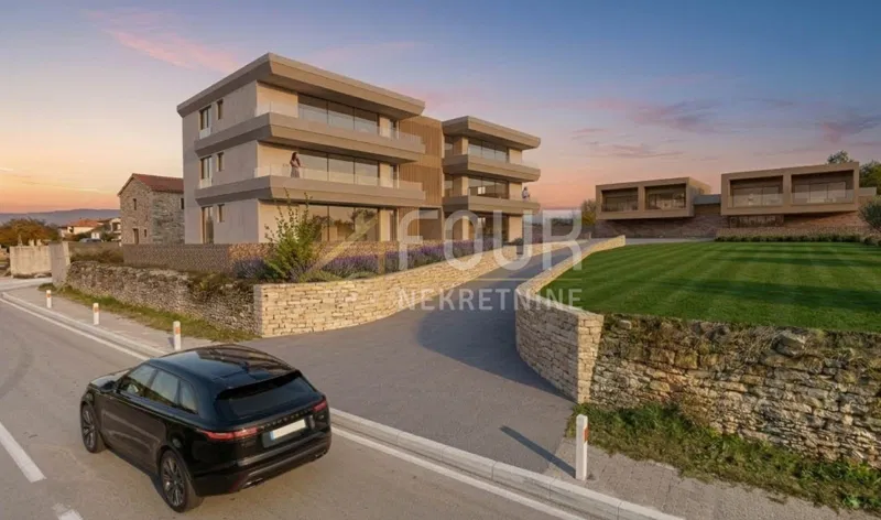 Istrie, Kanfanar, novostavba, 3+kk, 91 m2