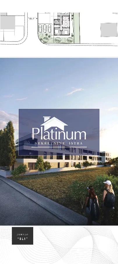 Istra,Pula i okolica stan na prvom katu u izgradnji – 2