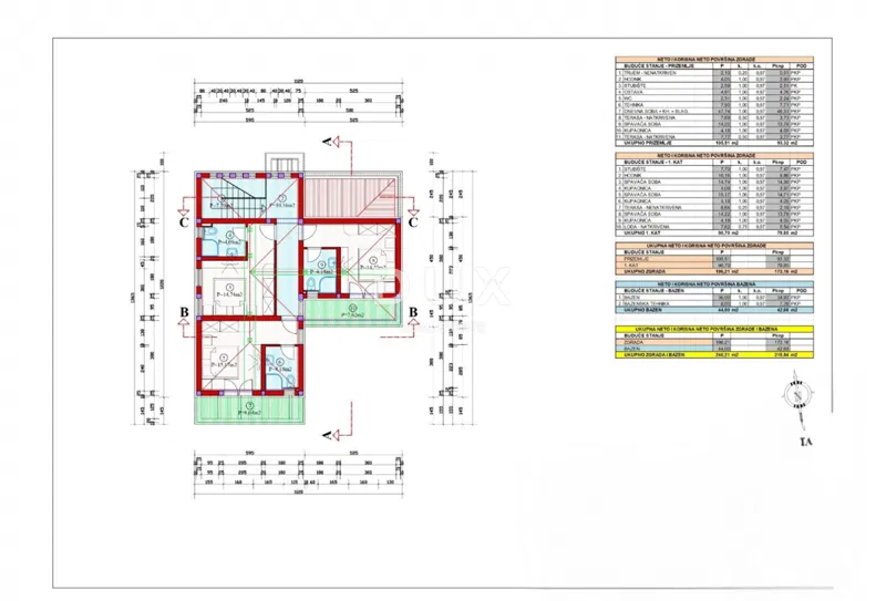 Istra, Višnjan, vila, 173,16 m2, roh-bau, bazen 36 m² – 3