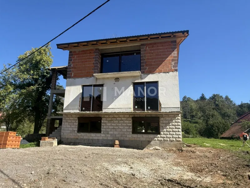 VRBOVSKO, SEVERIN NA KUPI - Samostojeća kuća, započeta gradnja, 270 m2 – 3