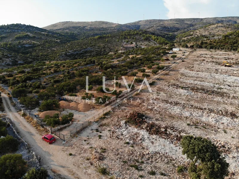 Marina, Vrsine, fenced industrial land for sale, 3,400 m² – 2
