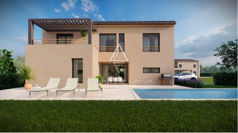Istra, Poreč, moderna vila s bazenom i pogledom na more – 2
