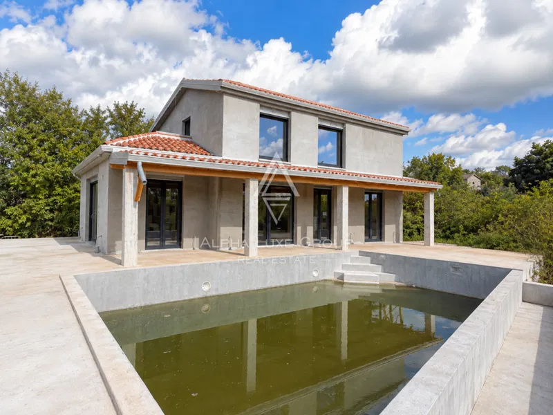 Istria, Tinjan, Modern House with Pool Near Poreč – 2