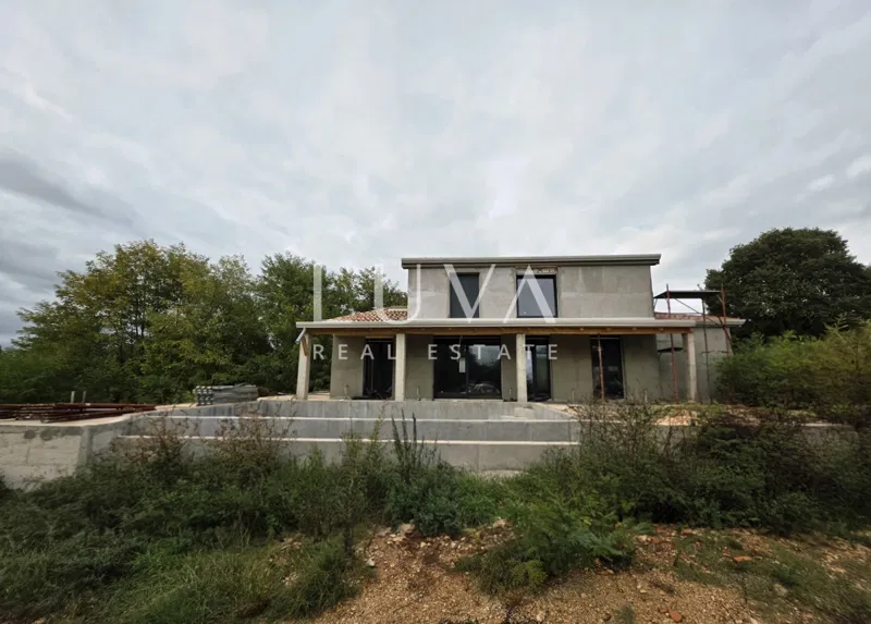 Istra, Tinjan, kuća sa bazenom u izgradnji – 2