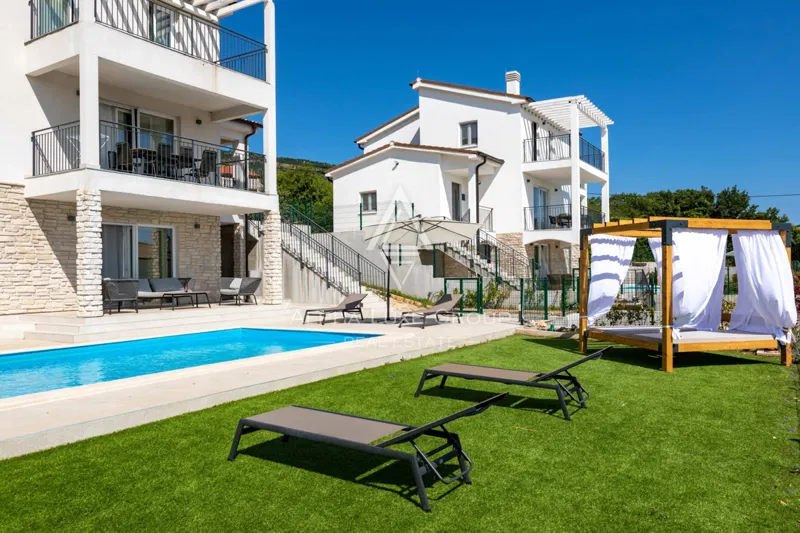 Istra, Diminići – vila s bazenom, saunom i pogledom na more – 3