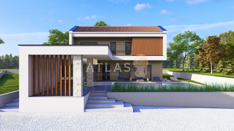 ŽMINJ | Moderna vila s bazenom vrlo blizu centra Žminja – 2