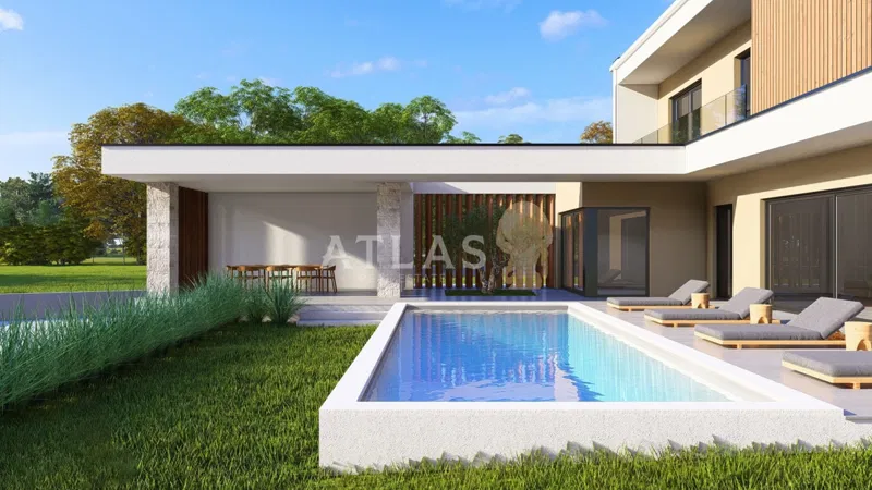 ŽMINJ | Moderna vila s bazenom vrlo blizu centra Žminja – 3