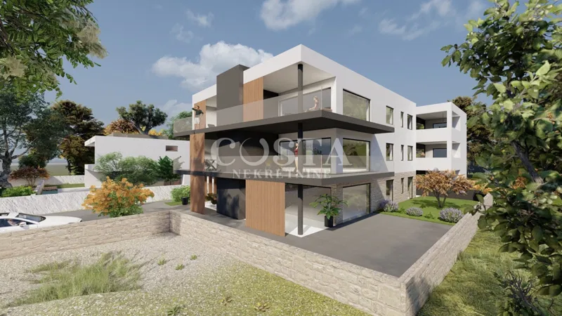 ZADAR, PRIVLAKA - Stan u izgradnji 60 m od mora S2