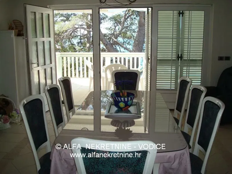 Croatia, Sibenik area, Zaboric, for sale is detached house by the sea, with fantastic panoramic views of the sea and islands – 3
