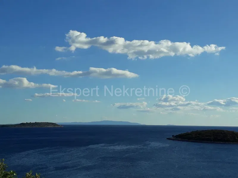 Marina, Vinišće, terreno edificabile 4590 m2, vista – 2