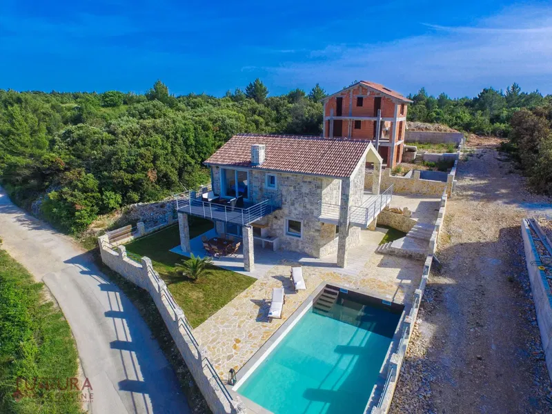ZADAR - ZATON, FOR SALE BEAUTIFUL STONE VILLA 200 M2, FIRST ROW, VIEW, NEW!!! – 2