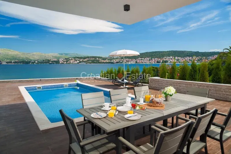 Čiovo-sziget, luxus villa eladó a tengerparton – 3