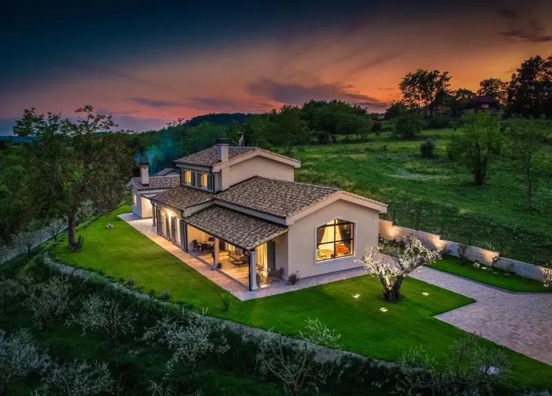 Immobili di lusso Istria, vendo villa moderna, dintorni Buje-Buie – 3