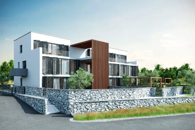 VANTAČIĆI! APPARTAMENTO QUADRILOCALE AL SECONDO PIANO CON VISTA PANORAMICA SUL MARE! VICINANZA ALLA SPIAGGIA! – 3