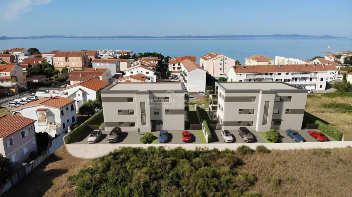 Zadar, Privlaka, stanovi u novogradnji 200 m od mora