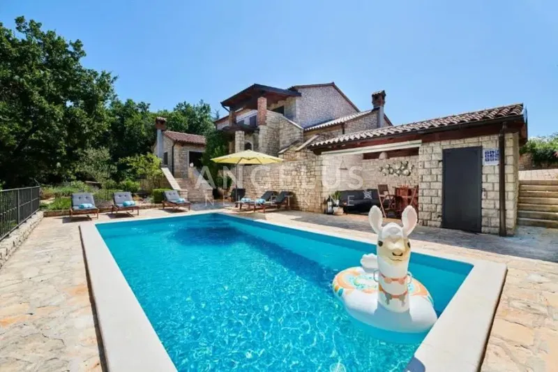 Istra, Buje, stone villa with pool – 3