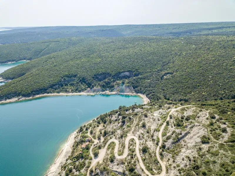 Istria, Rakalj, "something blue", unique! First row to the sea - future resort! – 2
