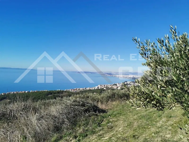 Immobili a Spalato - Grande terreno con splendida vista e progetto per la costruzione di un'azienda agricola di lusso, periferia di Spalato, in vendita – 2