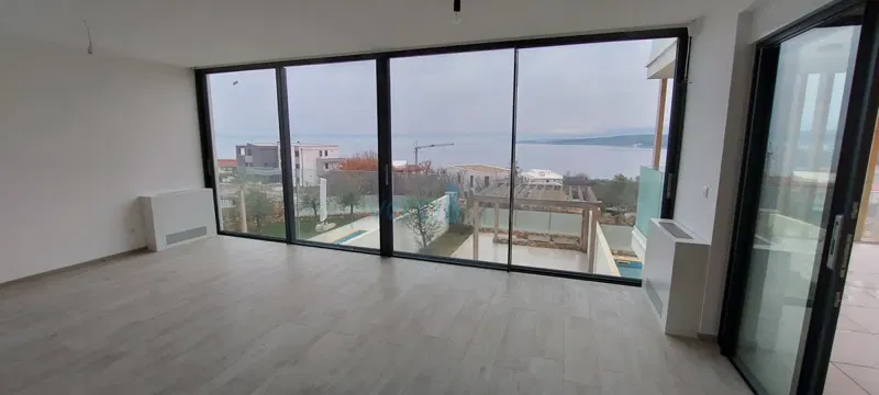 Malinska, periferia, attico di lusso con splendida vista panoramica sul mare – 3