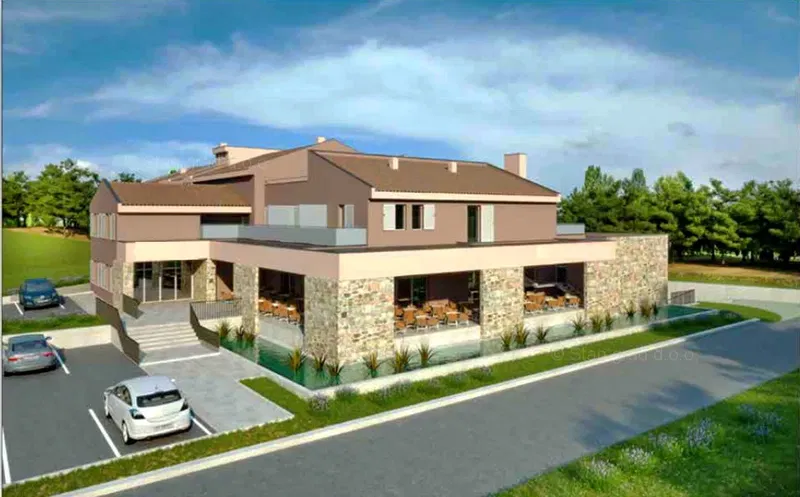 Malinska, hotel in the unfinished phase in a quiet location - construction started! – 2